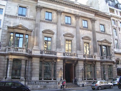 The former Crockford's club house on St James's Street as it stands today