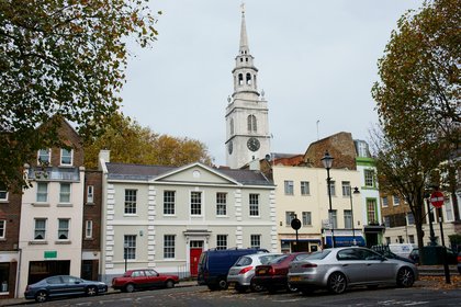 Clerkenwell Green, the small square at the centre of Clerkenwell